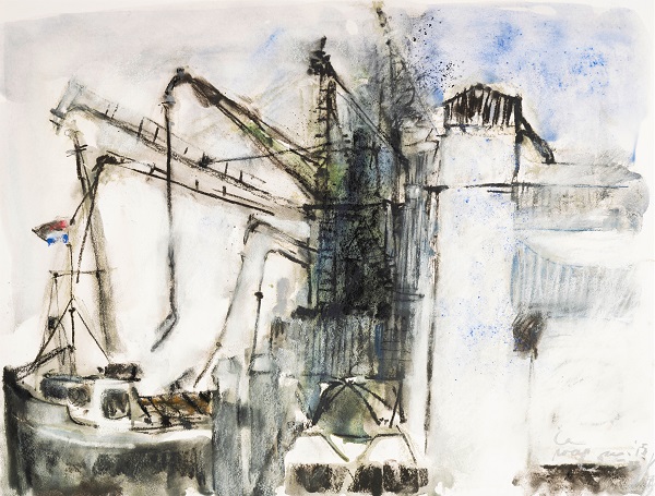 Graanelevator Maashaven jaren '70